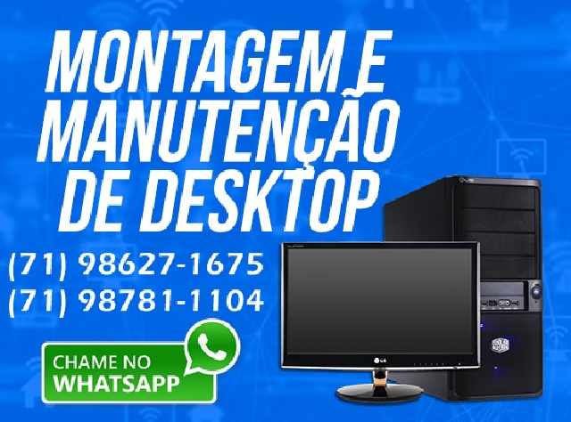 Manutenção de computadores salvador bahia